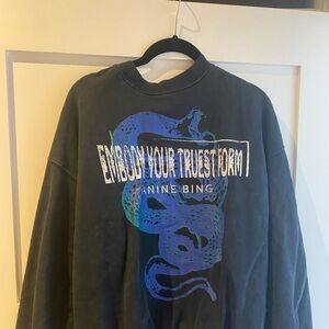 Anine bing sweatshirt size small